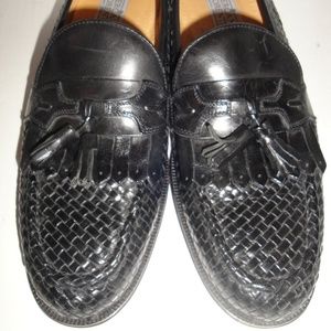 Mercanti Florentini Black Leather Loafer